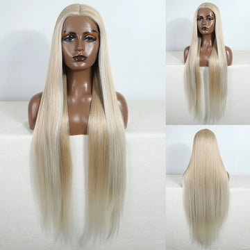 Straight Lace Front Wig – 38 Inch Natural Look