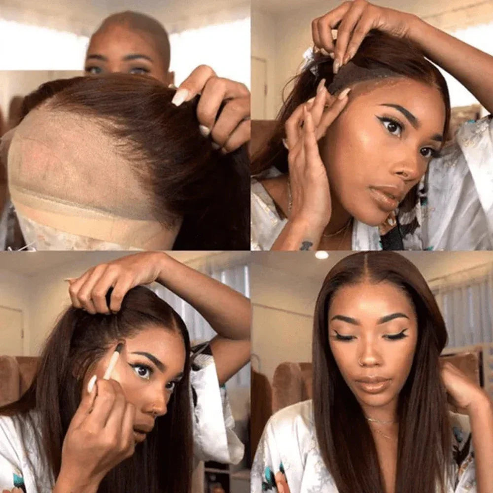 Chocolate Brown 13x4 Lace Front Wig - Natural Look & Feel