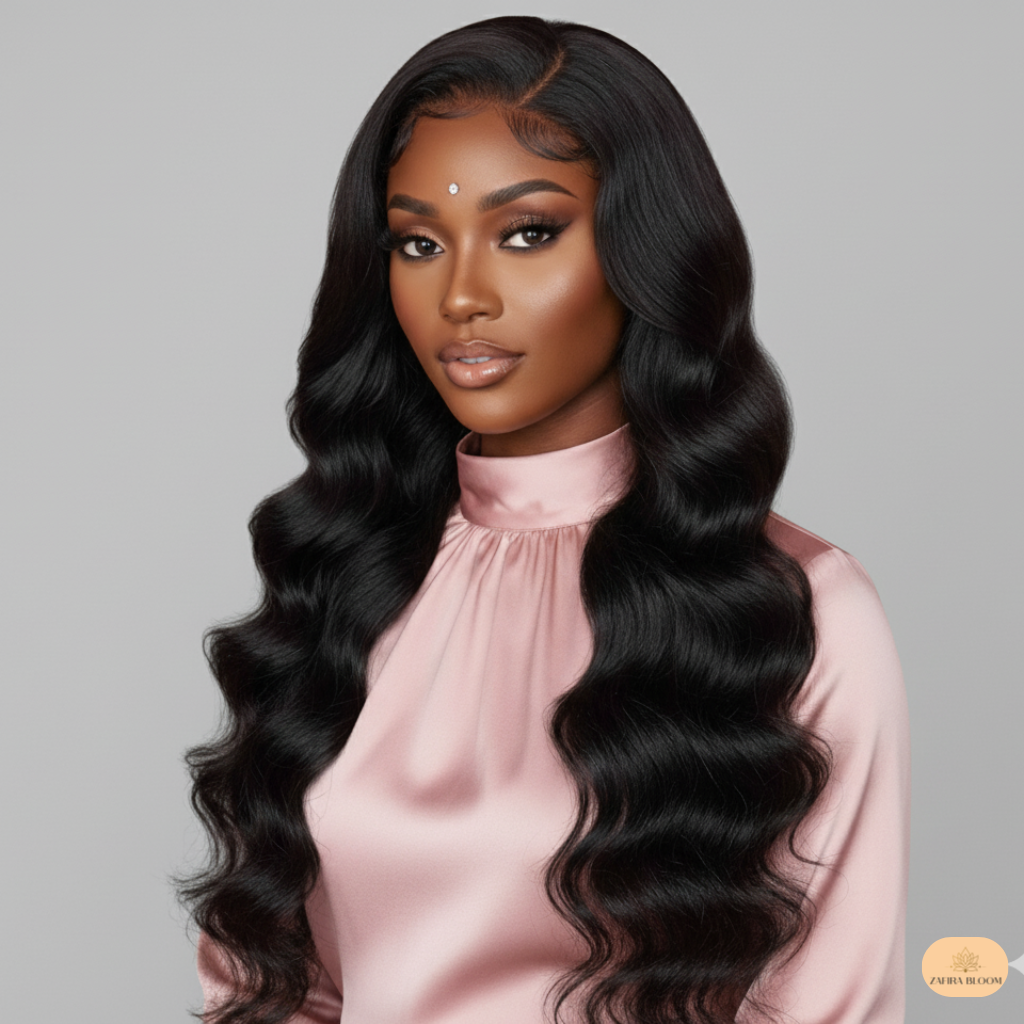 Luxurious Body Wave HD Lace Front Wig - 30-40 Inch