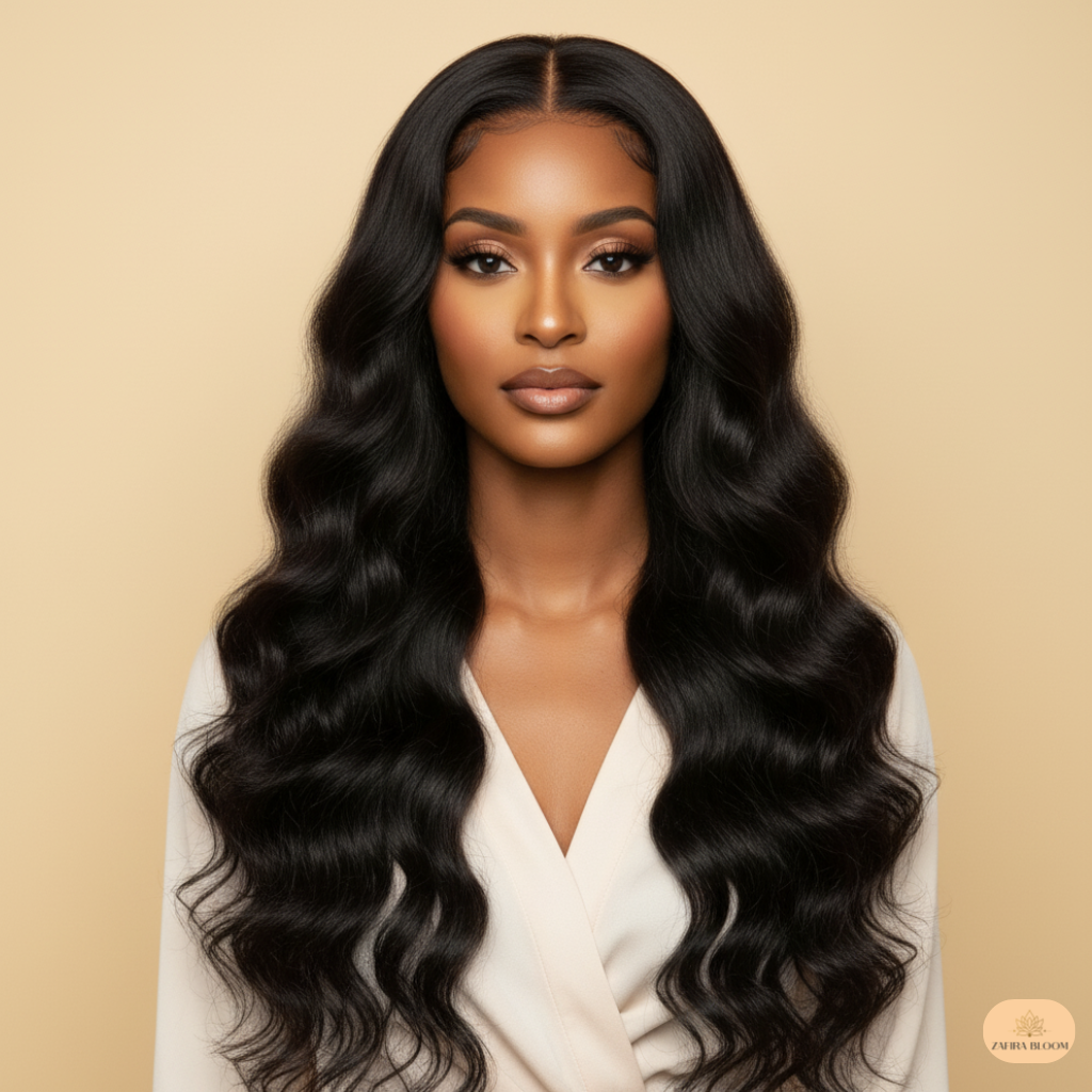 Luxurious 250% Density Body Wave Lace Front Wig