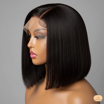 Lace Front Bob Wig 13x4 - Brazilian Virgin Hair