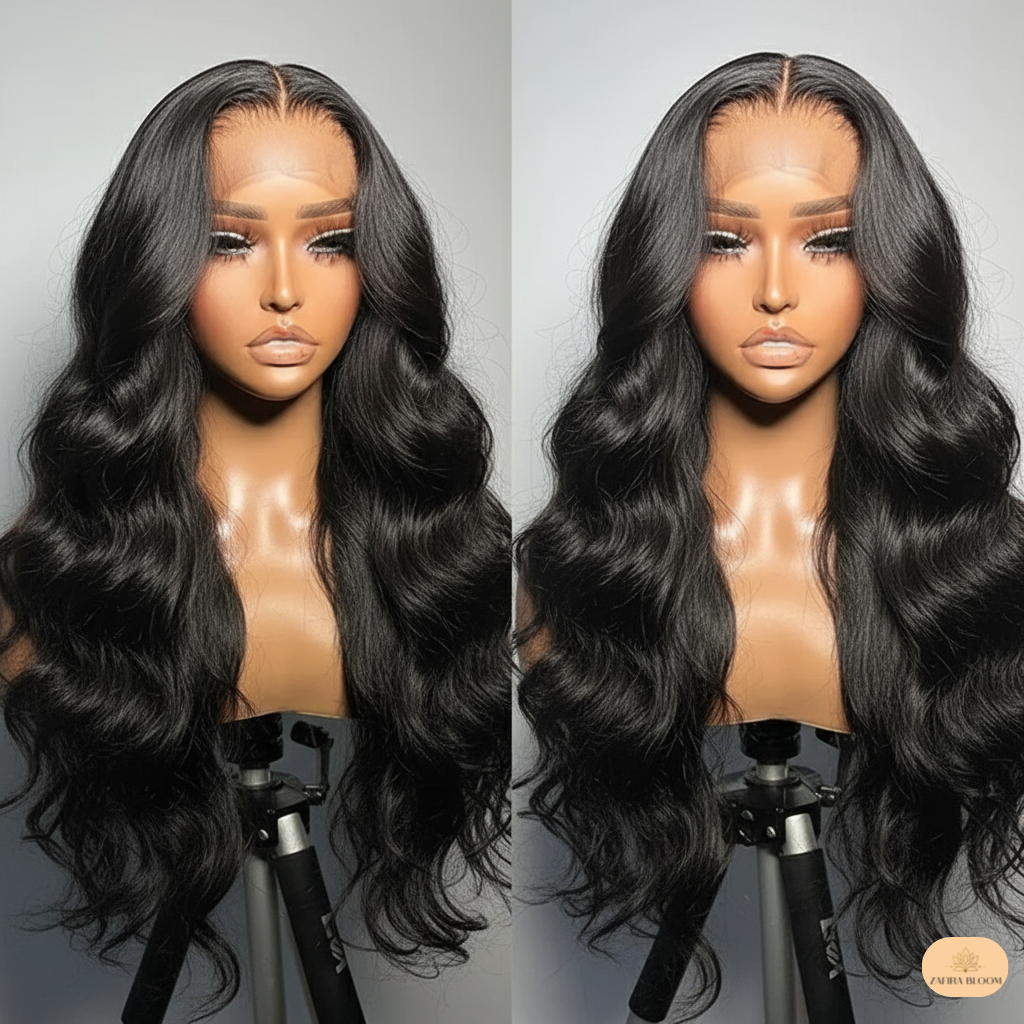 Long Body Wave Lace Front Wig with Natural Hairline